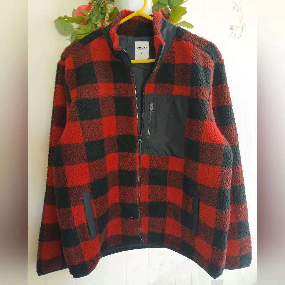 Sonoma The Supersoft Sherpa Jacket size L - Picture 1 of 9